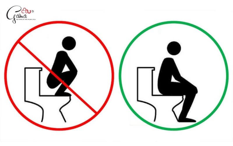 Tại sao cần điều chỉnh tư thế ngồi bồn cầu đúng cách?