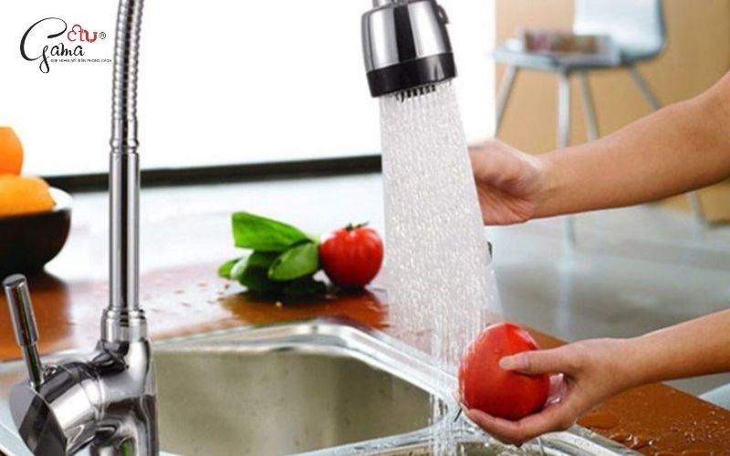 Ưu điểm của vòi rửa bát tăng áp