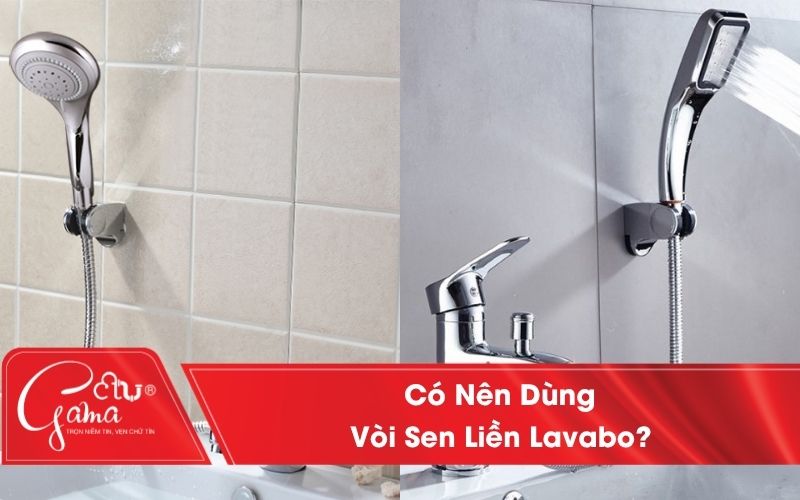 Có Nên Mua Vòi Sen Liền Chậu Rửa Mặt Hay Không?
