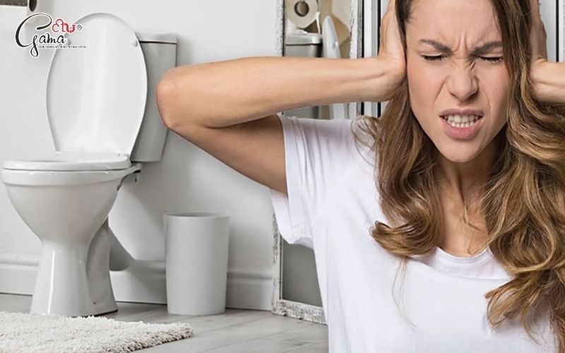 Dấu hiệu nhận biết bồn cầu kêu ục ục
