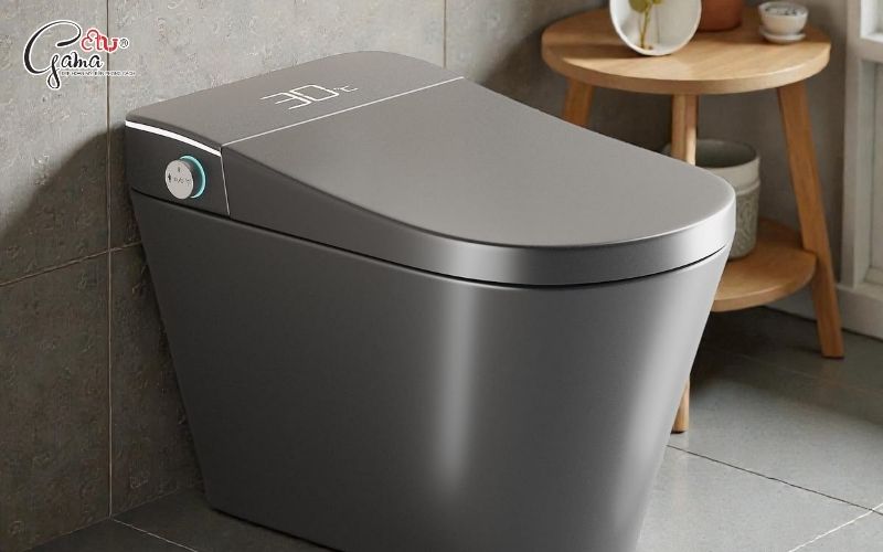 Mẫu bồn cầu xám điện tử tích hợp công nghệ