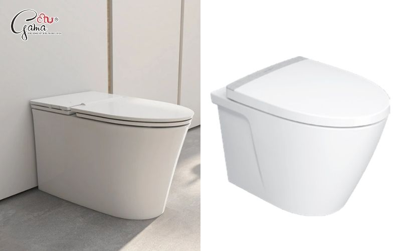 Thiết kế bồn cầu American Standard phù hợp nhà tắm nhỏ