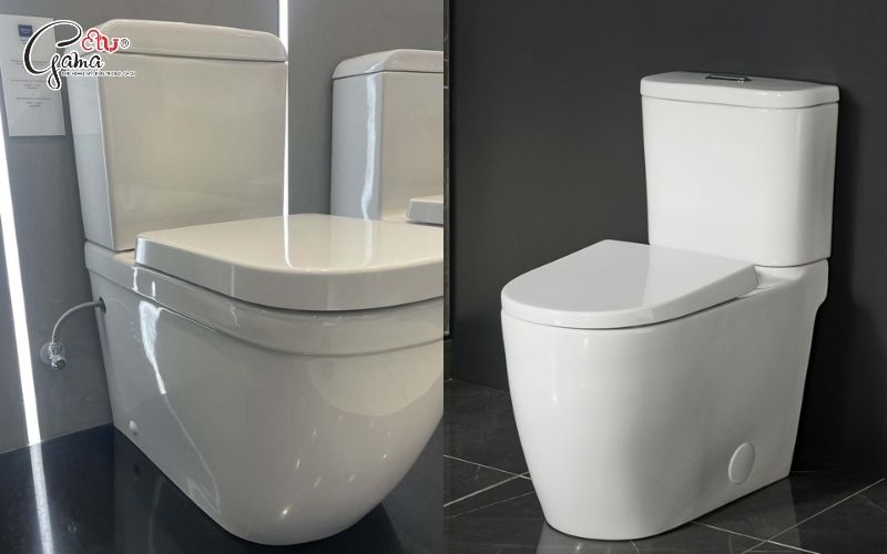 Bồn cầu Grohe nhỏ gọn phong cách châu Âu hiện đại