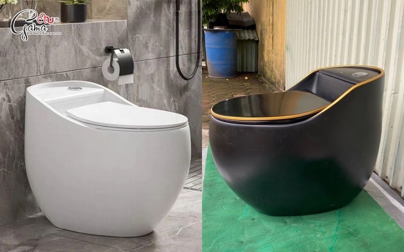 Bồn cầu GDKES nhỏ gọn thiết kế hiện đại cho không gian nhỏ