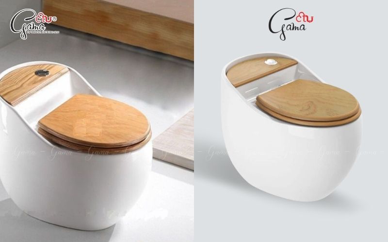 Mẫu bồn cầu GAMA tối ưu diện tích phòng tắm