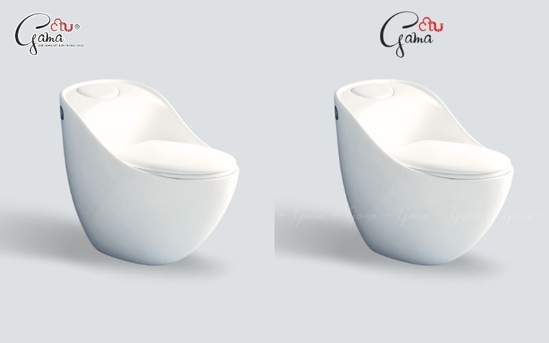 Bồn cầu GAMA giá tốt phù hợp căn hộ nhỏ