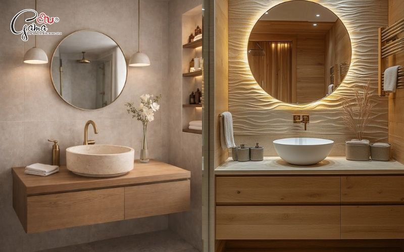 Chậu rửa mặt đặt bàn tăng tính trang trí