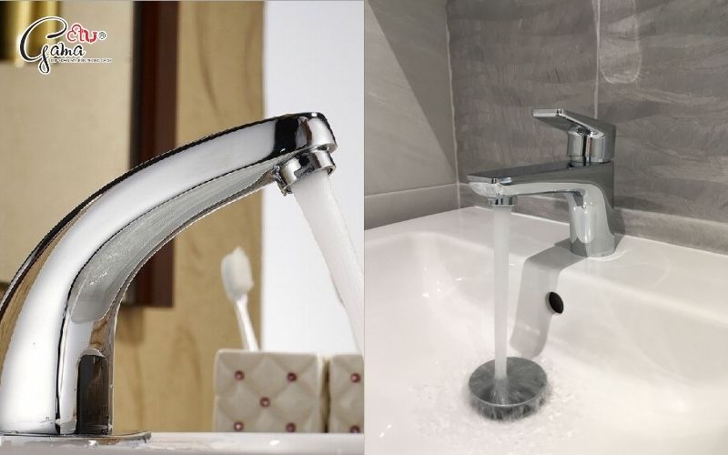 Các loại vòi lavabo phân theo chức năng