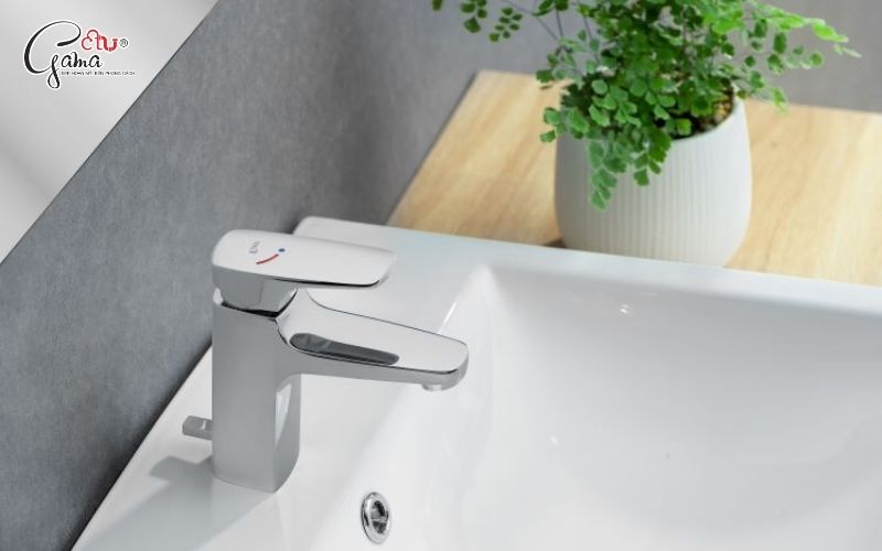 Vòi lavabo 1 lỗ (vòi liền thân)