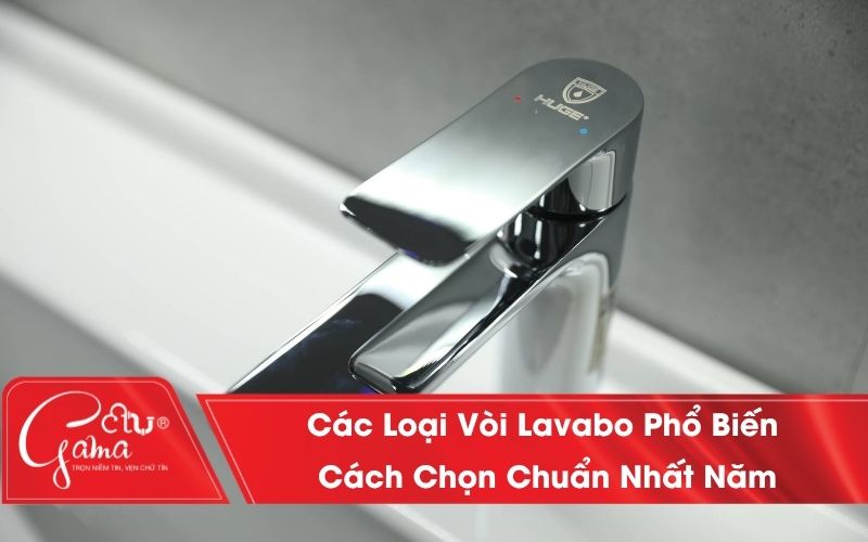 Các loại vòi lavabo