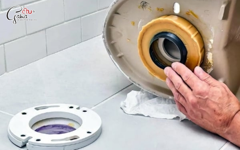 Lỗi thường gặp trong quá trình lắp đặt ống thoát bồn cầu