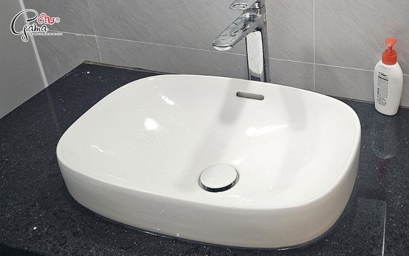 Cách lắp đặt chậu rửa mặt bàn đá đặt bàn