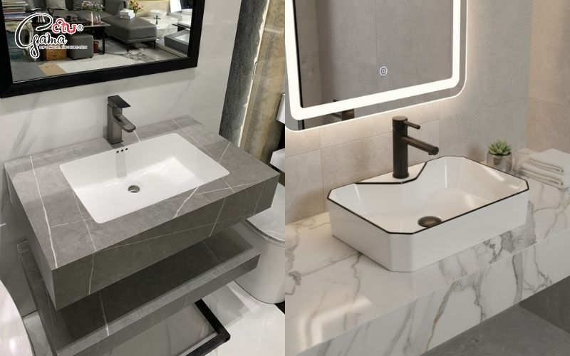 Những lưu ý quan trọng khi lắp đặt chậu rửa mặt bàn đá