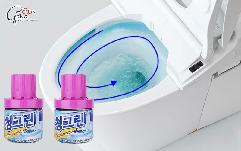 Quan sát màu nước sau mỗi lần xả