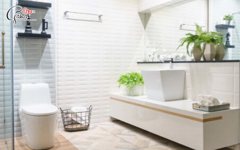 Hướng bồn cầu tính như thế nào?