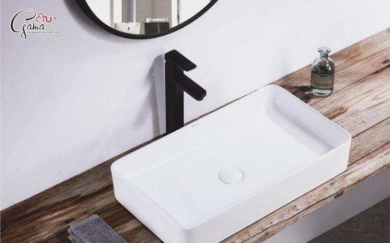 Cách lắp lavabo đặt bàn