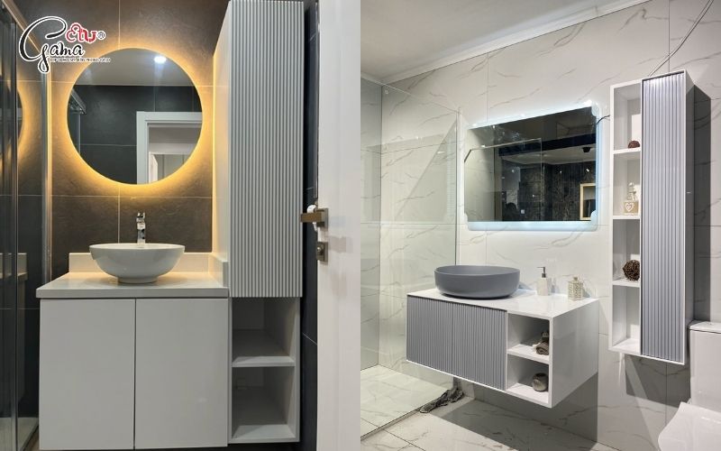 Tủ gương lavabo thiết kế thông minh