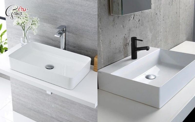 Chậu đặt bàn thẩm mỹ hiện đại