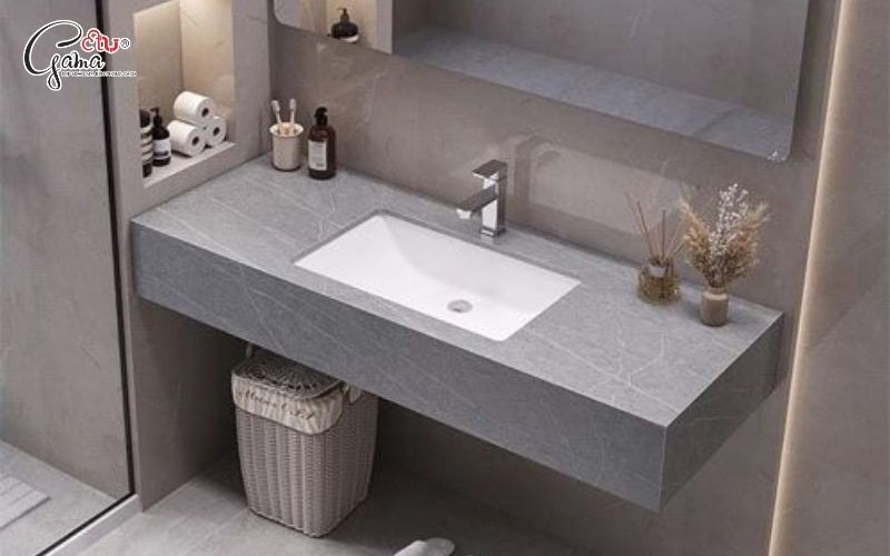 Chậu rửa mặt âm bàn hiện đại cao cấp