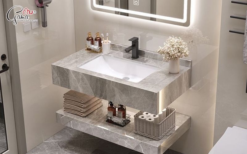 Lavabo âm bàn phù hợp nhà phố hiện đại