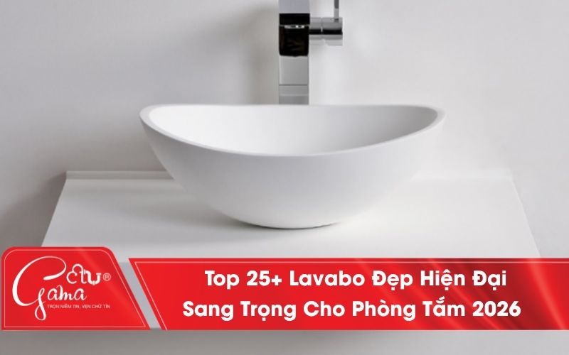 Top 25 mẫu lavabo đẹp