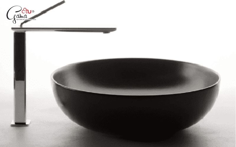 Chậu rửa mặt đặt bàn màu đen luxury