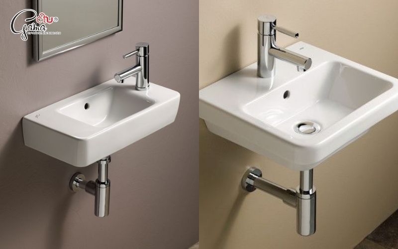 Chậu rửa mặt treo tường tiện lợi
