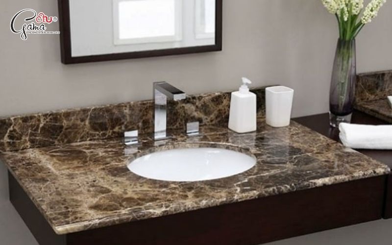 Bàn lavabo âm bàn tạo bề mặt gọn gàng