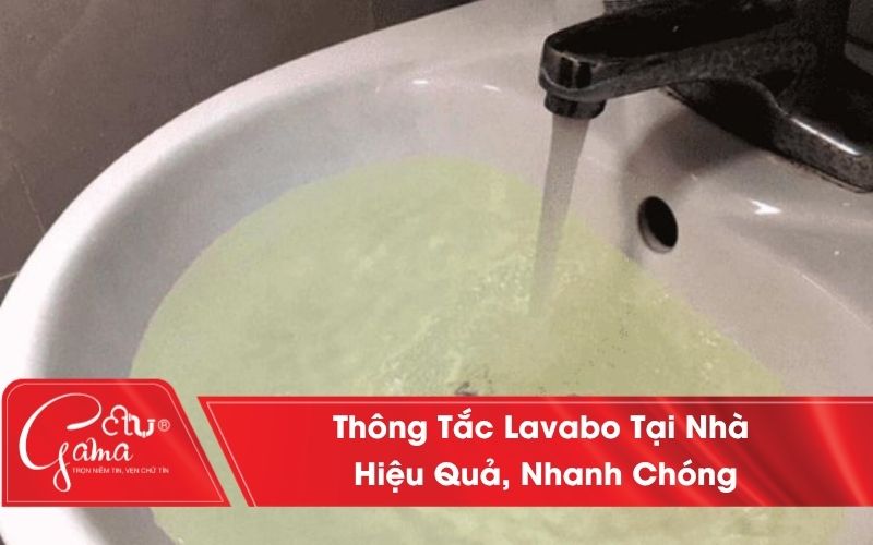 Thông Tắc Lavabo tại nhà 
