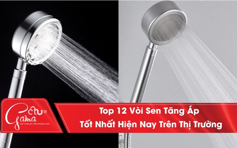 Vòi sen tăng áp tốt nhất hiện nay