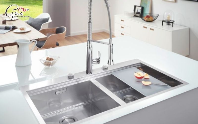Chậu rửa bát 2 hố là gì?